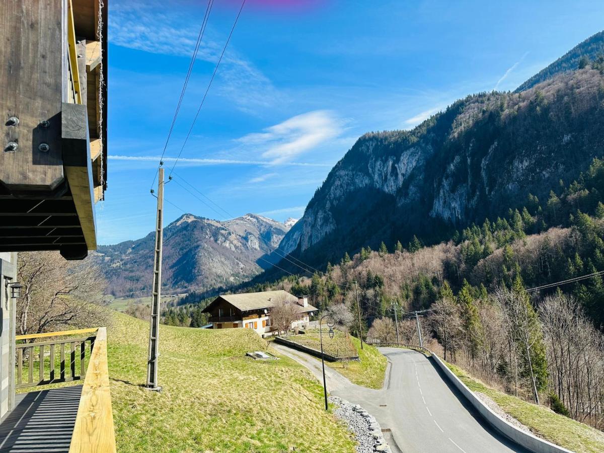 Villa Chalet Du Bonheur à Bonnevaux  Extérieur photo