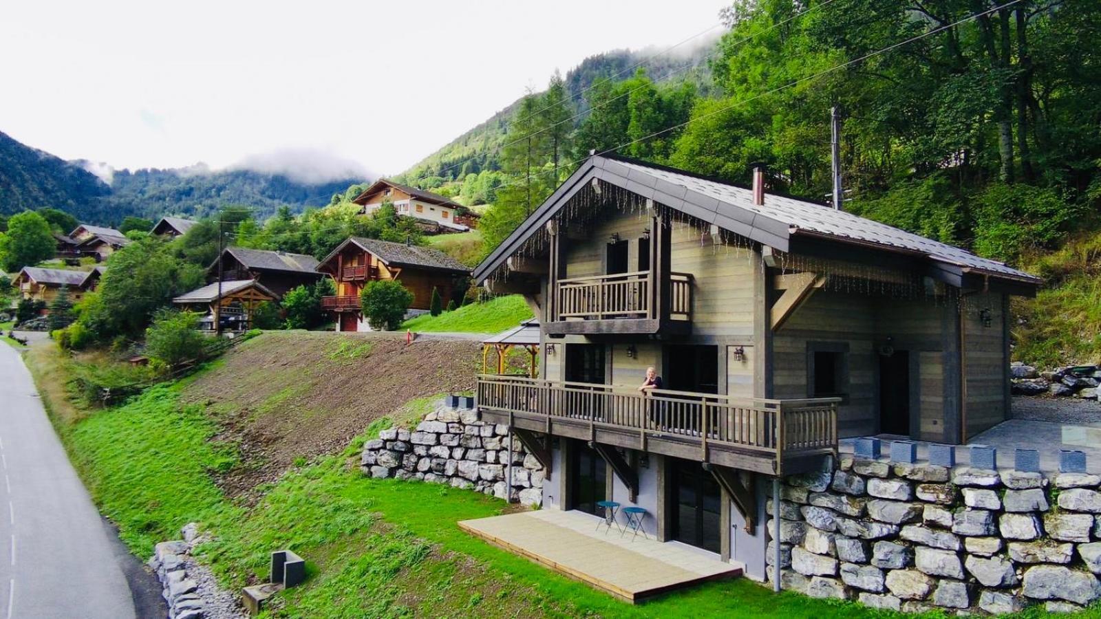 Villa Chalet Du Bonheur à Bonnevaux  Extérieur photo