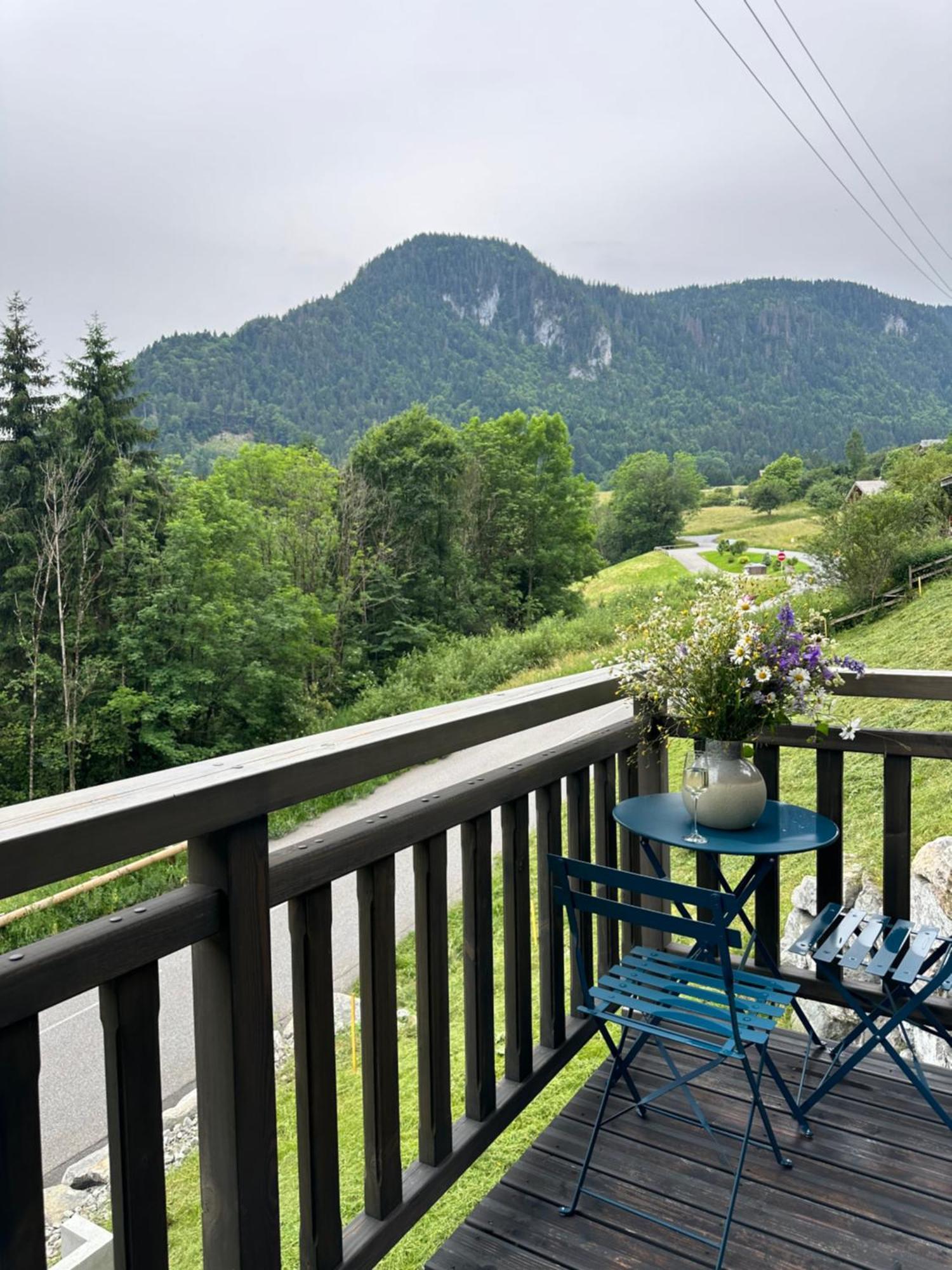 Villa Chalet Du Bonheur à Bonnevaux  Extérieur photo